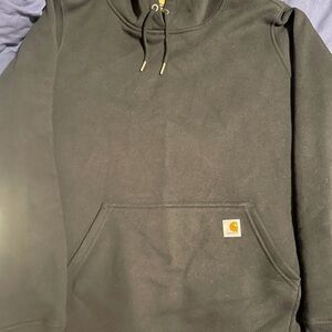 Carhartt Black Pullover with Drawstring